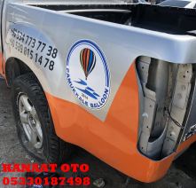 Isuzu dmax 2013-2018 sol arka çıkma çamurluk 
